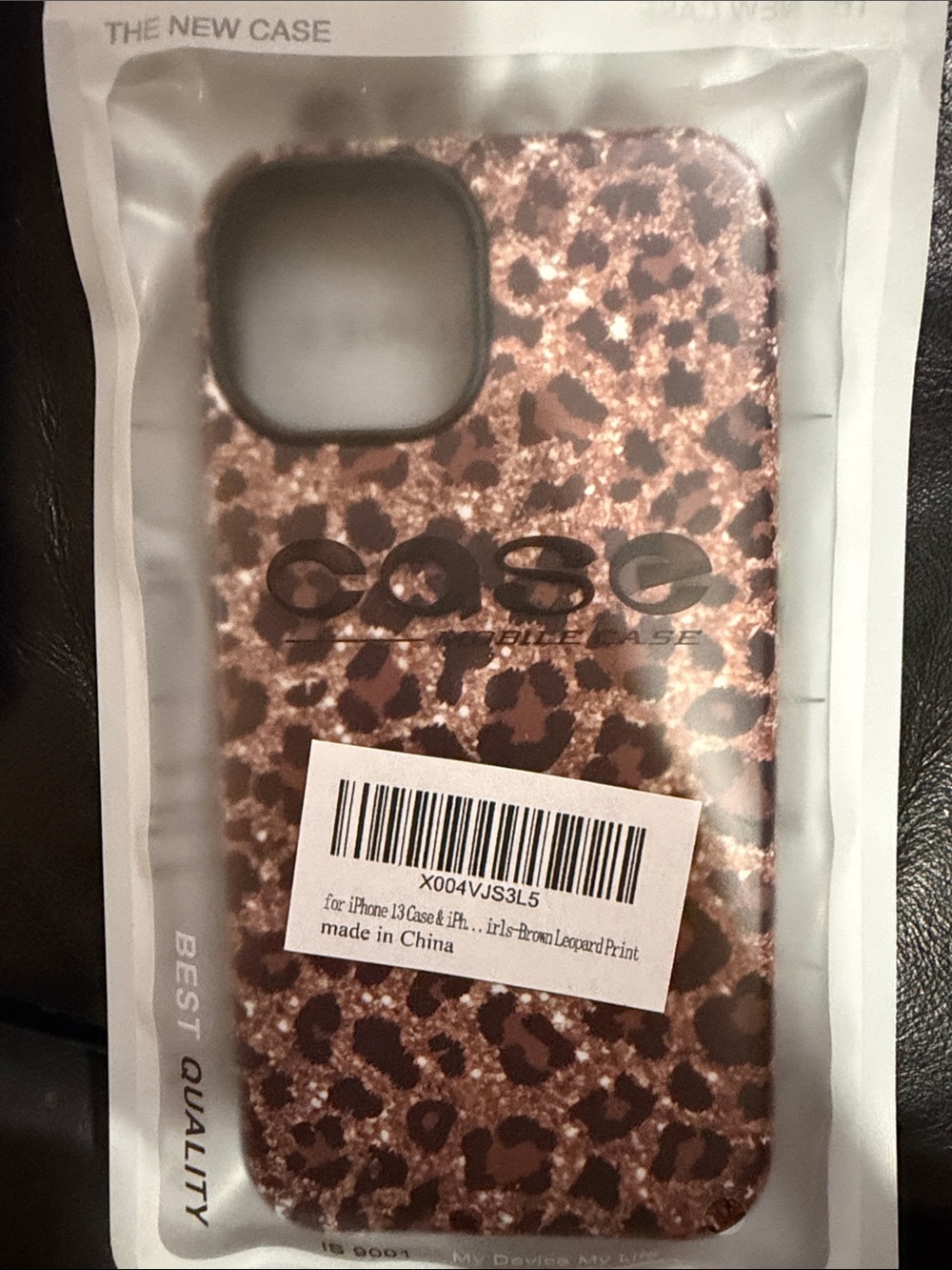 Leopard Print Phone Case - Brown iPhone 13